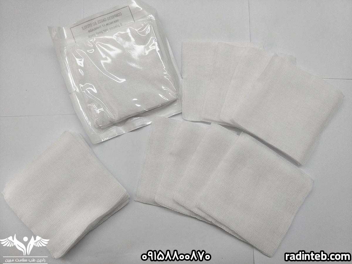 کاربرد-گاز-غیر-استریل-در-مراکز-درمانی-و-خانگی-رادین-طب